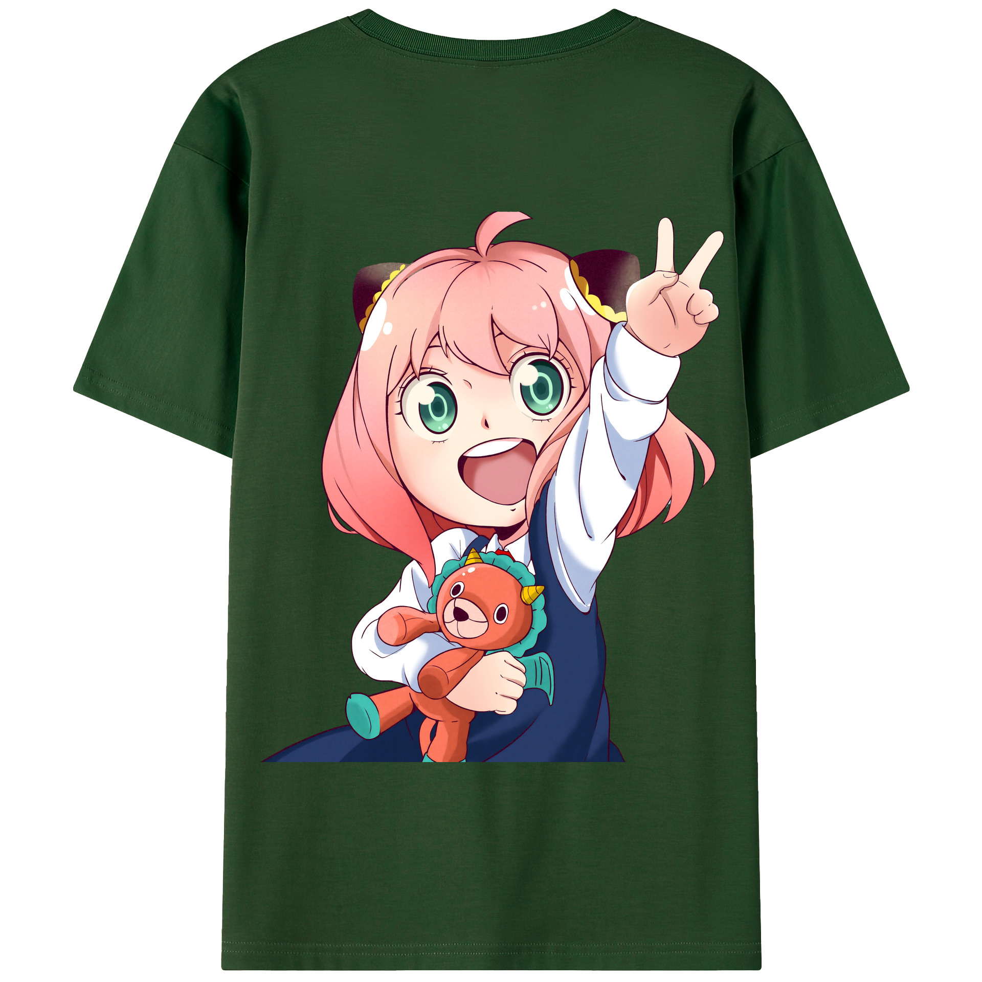 （画像用） SPY×FAMILY间谍家家酒 綿100％半袖Tシャツ（背面プリント）